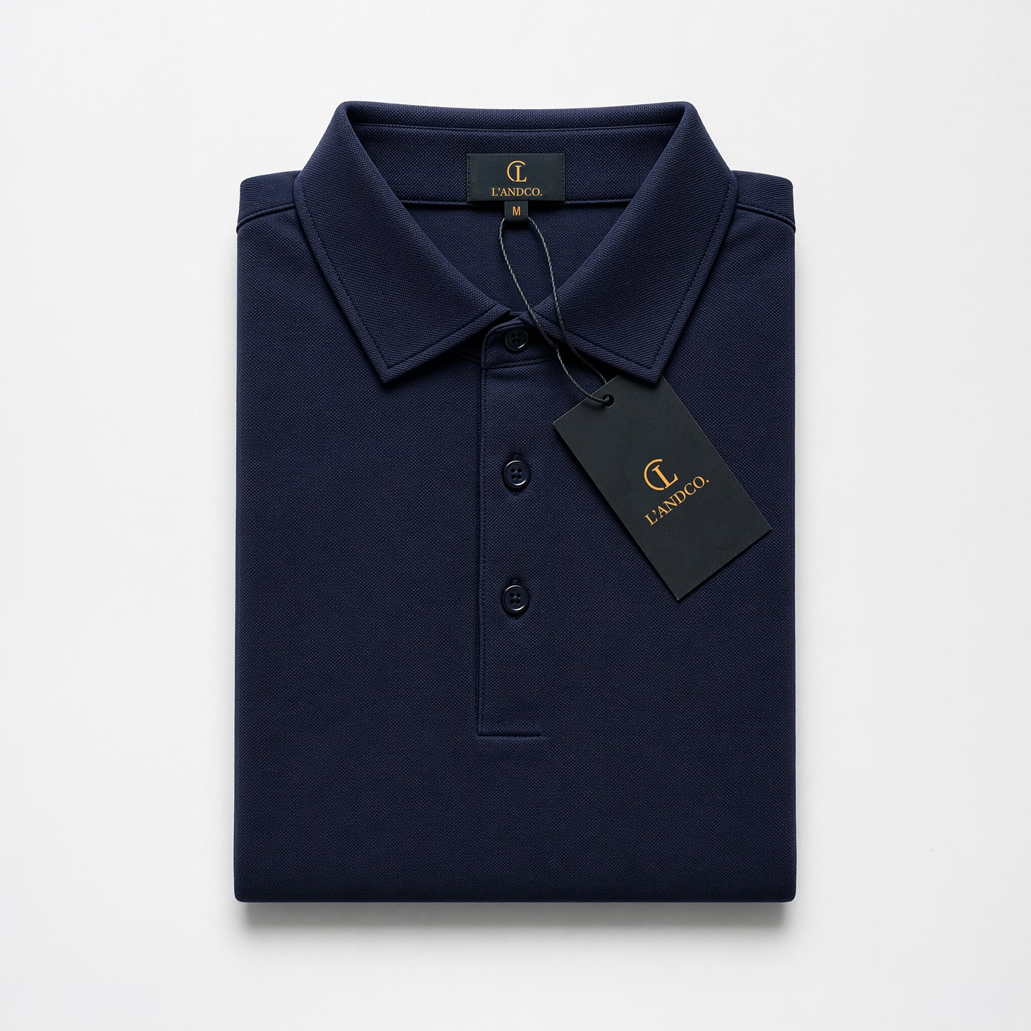Signature Navy Polo